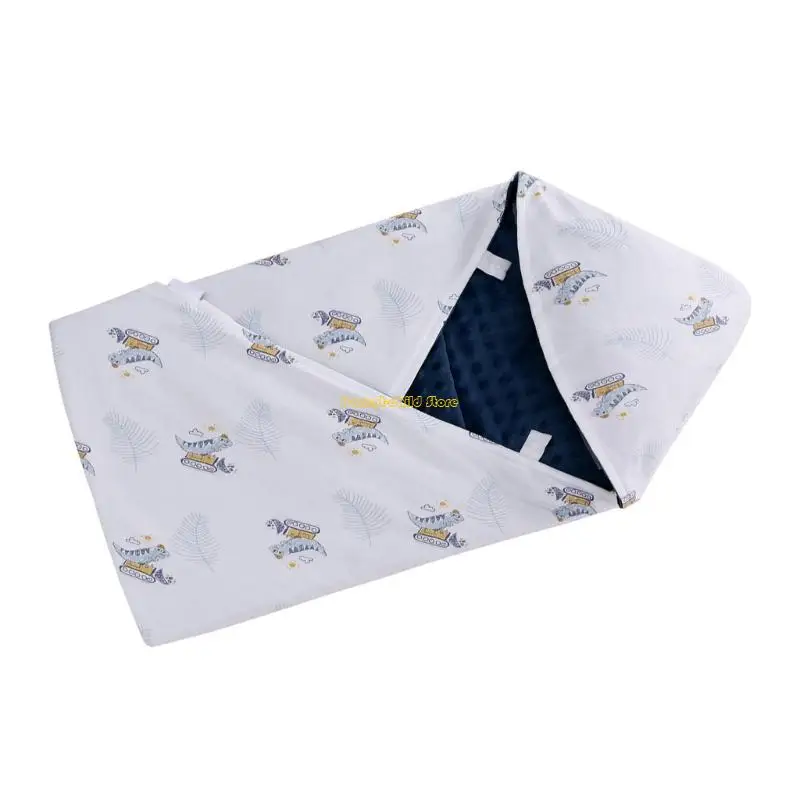WXTD Cartoon Print Baby Wrap Blanket Royproof Croofed Small Acil