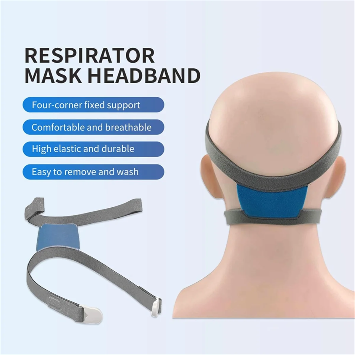 New 3 Pack CPAP Headgear Air Fit F30i Replacement Headgear for Airfit F30i - CPAP Accessories Supplies Straps
