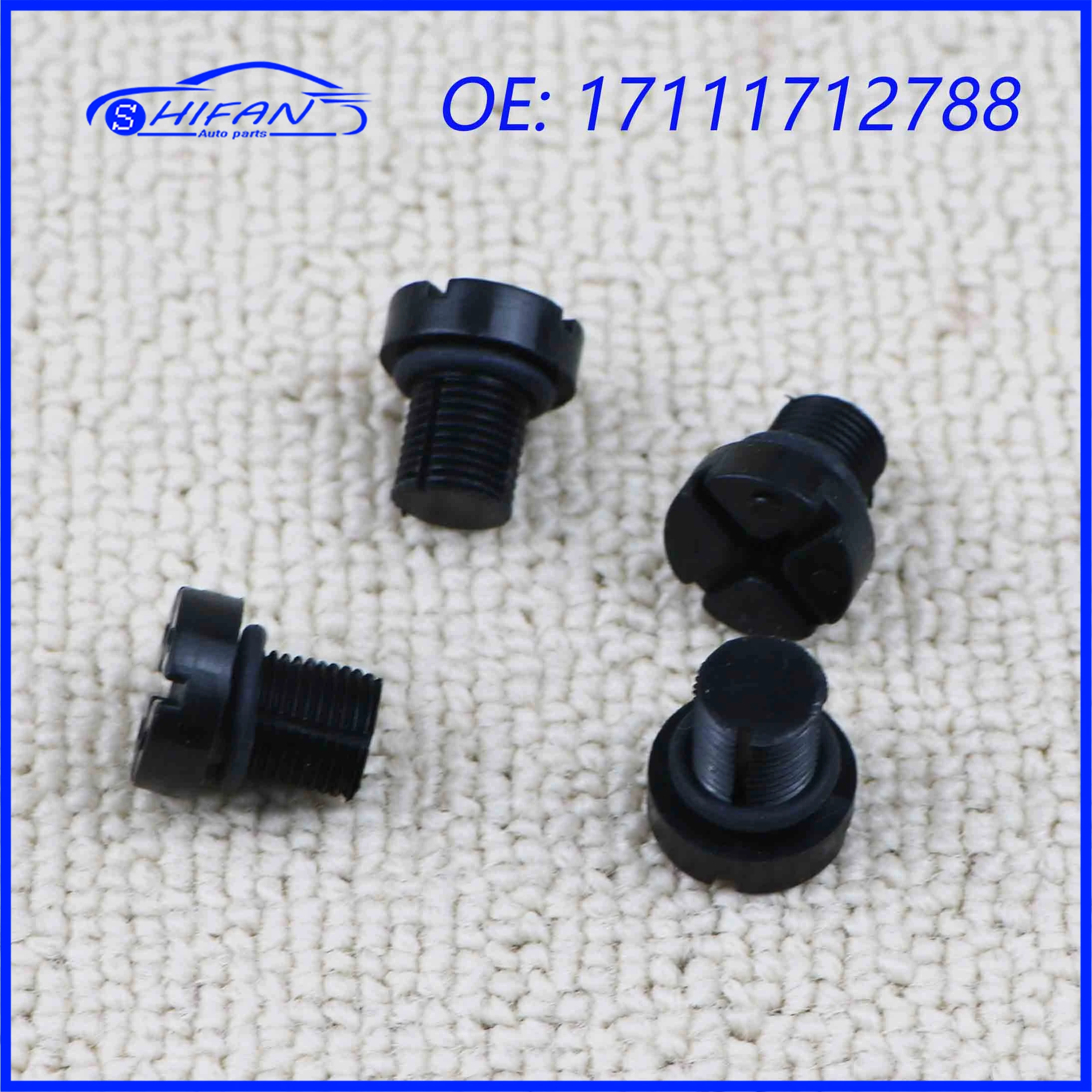 4pcs 17111712788 Radiator Coolant Expansion Tank Bleeder Screw For BMW E30 E31E36 E46 E34 E39 E53 318i 323i 325i 328i 540i