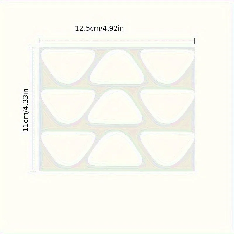 27/36/90PCS Transparent Invisible Nasolabial Fold Patches PE Material Anti-Wrinkle Forehead Smile Line Patches