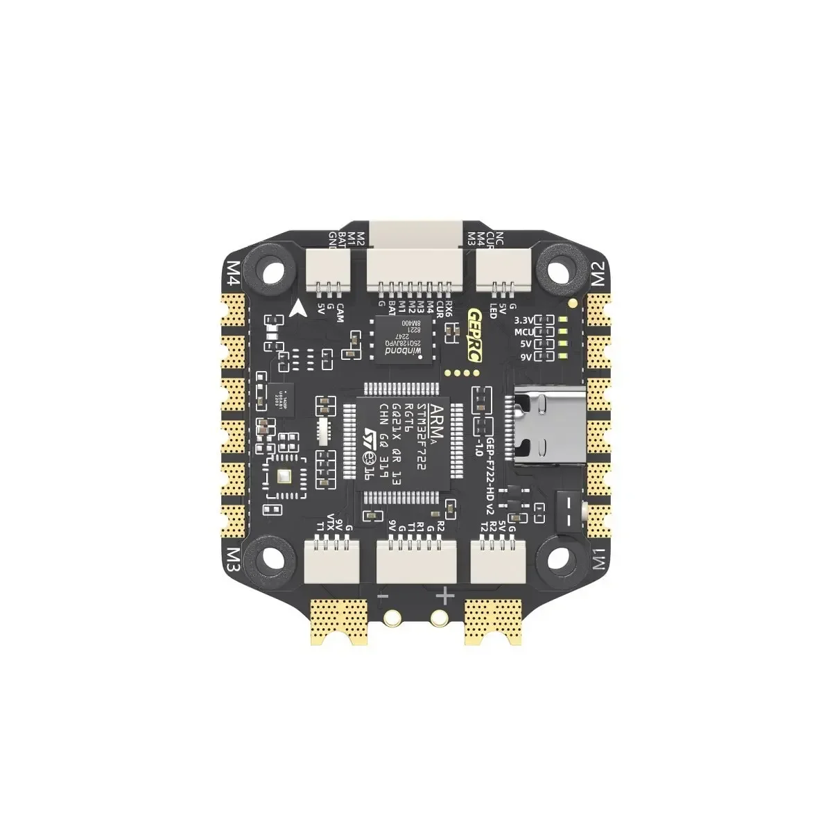GEPRC TAKER F722 BLS 60A V2 STACK 4IN1 ESC BLS 60A Flight Data Record Plug Play Racing FPV Drone 16MB Black Box Data Analyze - Image 6