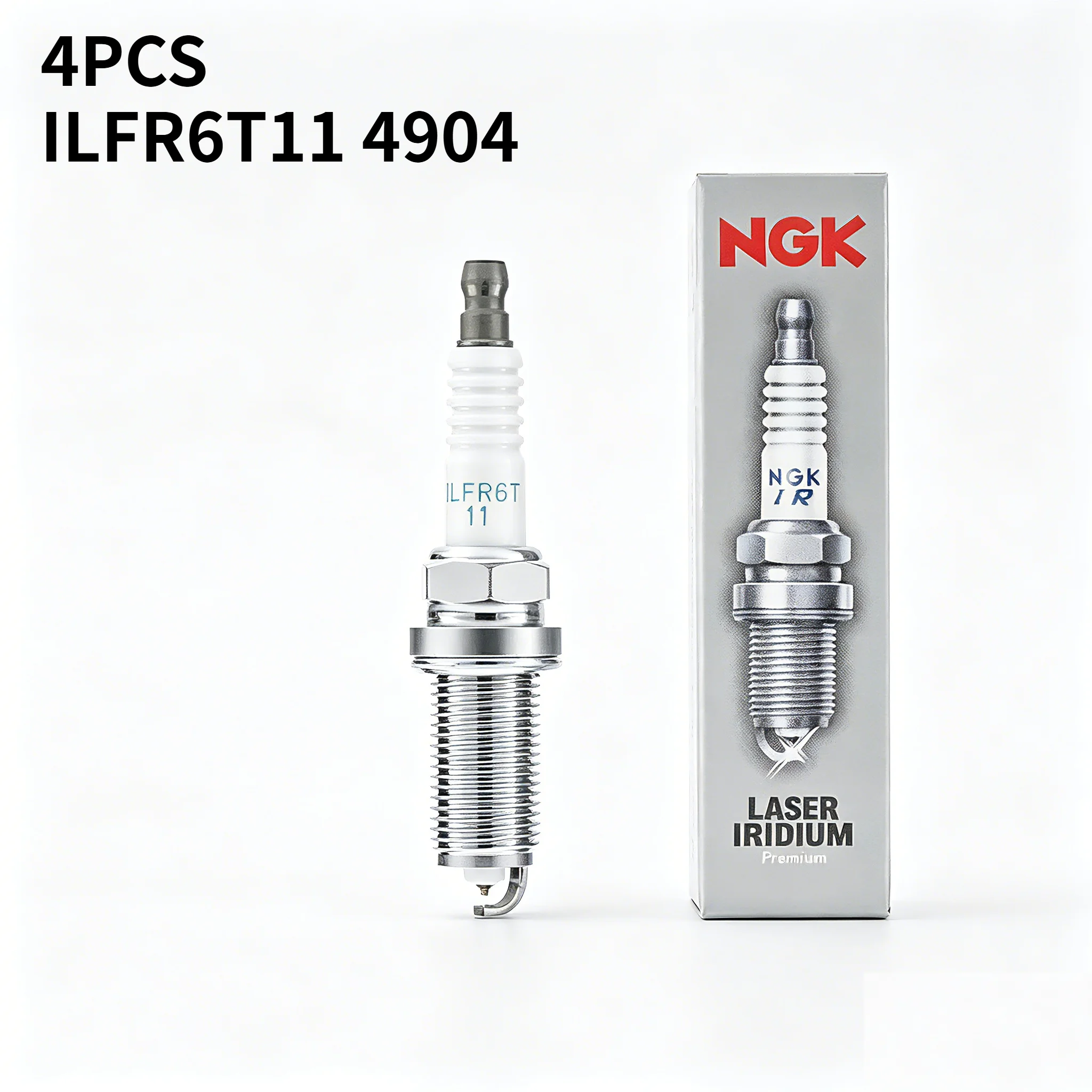 4PCS NGK Iridium Platinum Spark Plugs ILFR6T11 4904 Laser Iridium