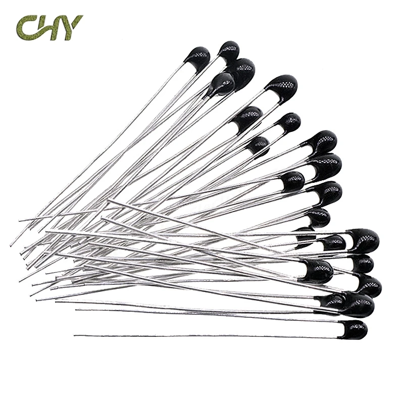 10Pcs/Lot NTC Thermistor Thermal Resistor MF52 NTC-MF52AT 1K 2K 3K 4.7K 5K 10K 20K 47K 50K 100K 5% 3950B 1/2/3/4.7/K Ohm R