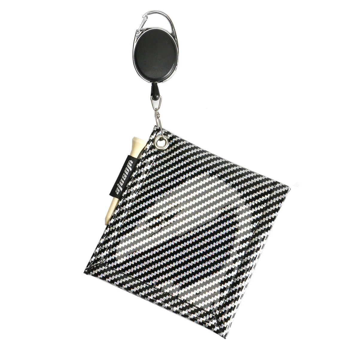 12x12cm Square Golf Ball Cleaning Towel with Carabiner Hanging Buckle Golf Club Head Cleaner Ball Wiping Cloth Outdoor Sports