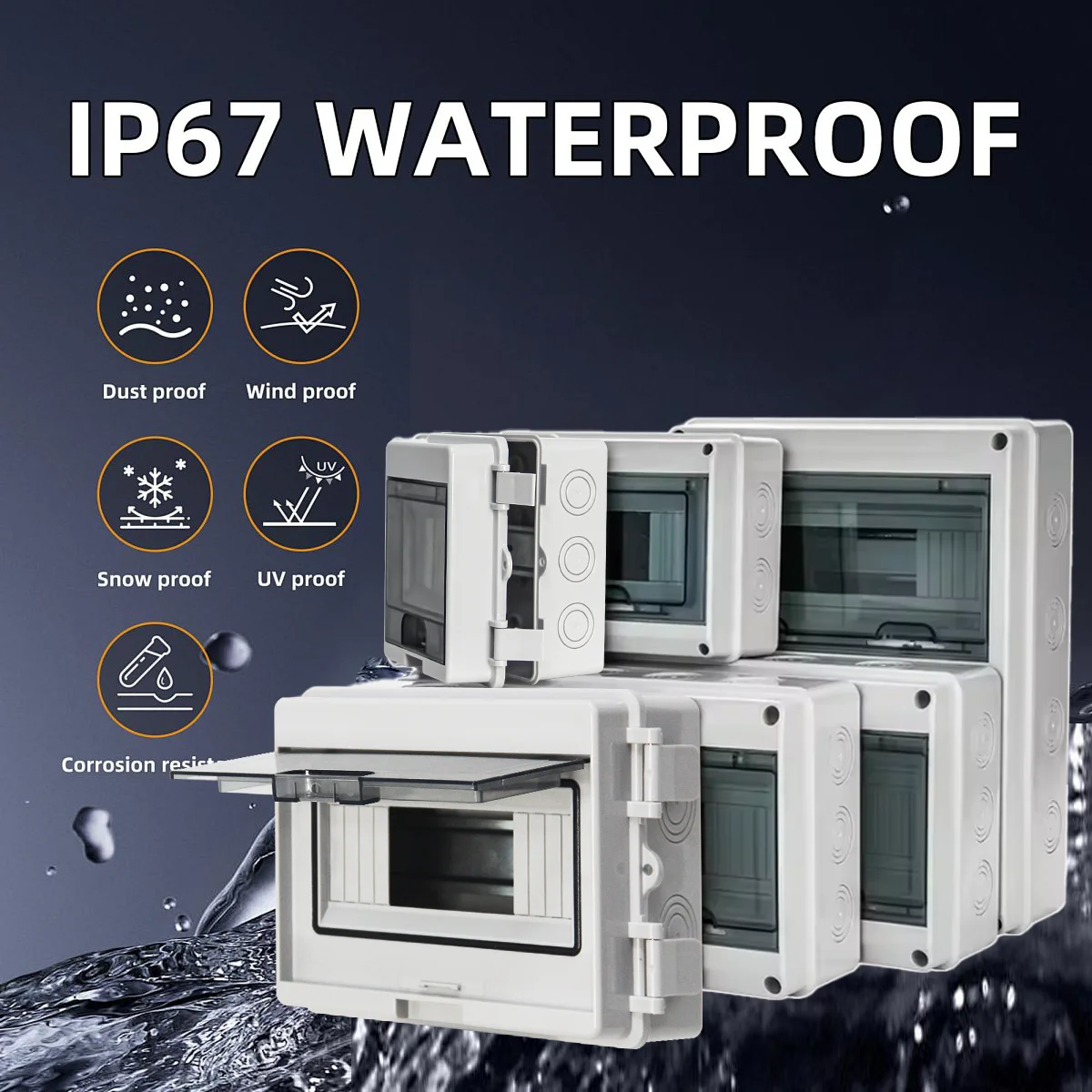 Outdoor IP67 Plasti…