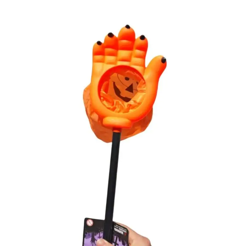 Halloween Pumpkin And Skull Candy Bag Hand Trick Or Treat Bag For Kids Spooky Party Halloween Props