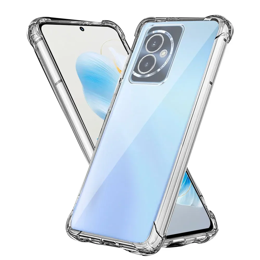 For Honor 100 Pro Case Clear Shockproof Phone Case For Honor 100 Cover Silicone Soft Clear Funda For Honor100Pro MAA-AN10 Coque