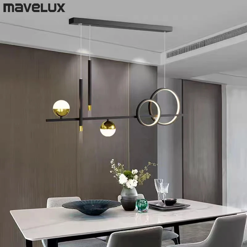 

Modern Minimalist Led Pendant Lights with Remote Control Spot Lamp Kitchen Dining Table Chandelier Interior Decor Lighting Fixtu