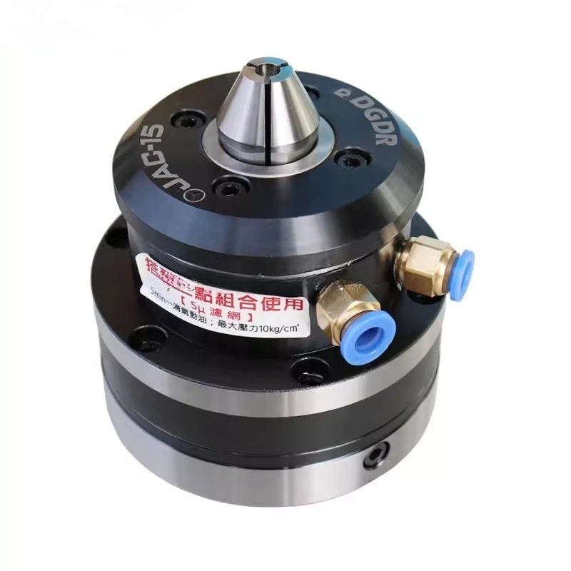 JAC-15 small pneumatic rotating chuck is suitable for mini pneumatic chucks in grinders and robot feeding automation equipment