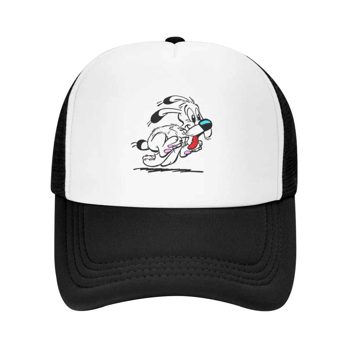 Asterix And Obelix Dogmatix Ideafix Obelix Dog Cap Mesh Baseball Caps Adjustable Hat Hip Hop Summer Unisex Baseball Hats