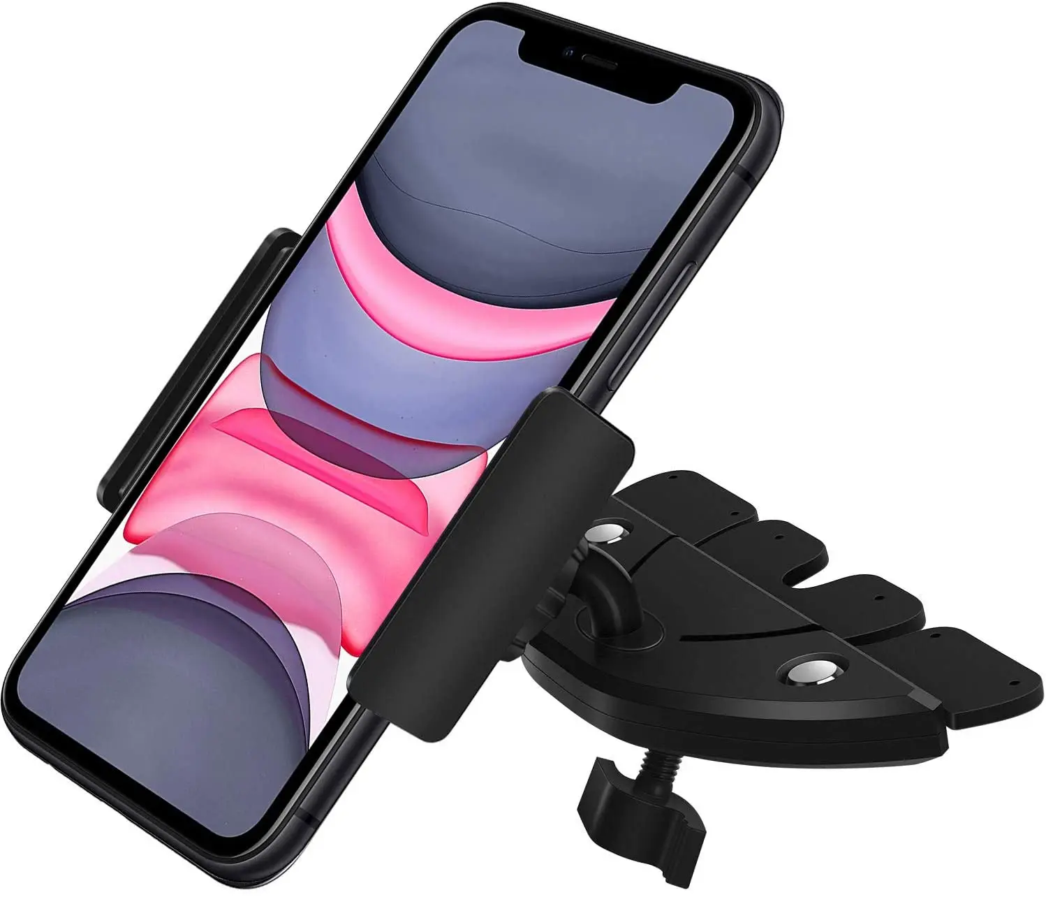 

Fimilef Phone Holder CD Slot Car Mount Holder With Spring Holder 360 Rotation Car Cradle For IPhone 10 Car Phone Mount For Mi5