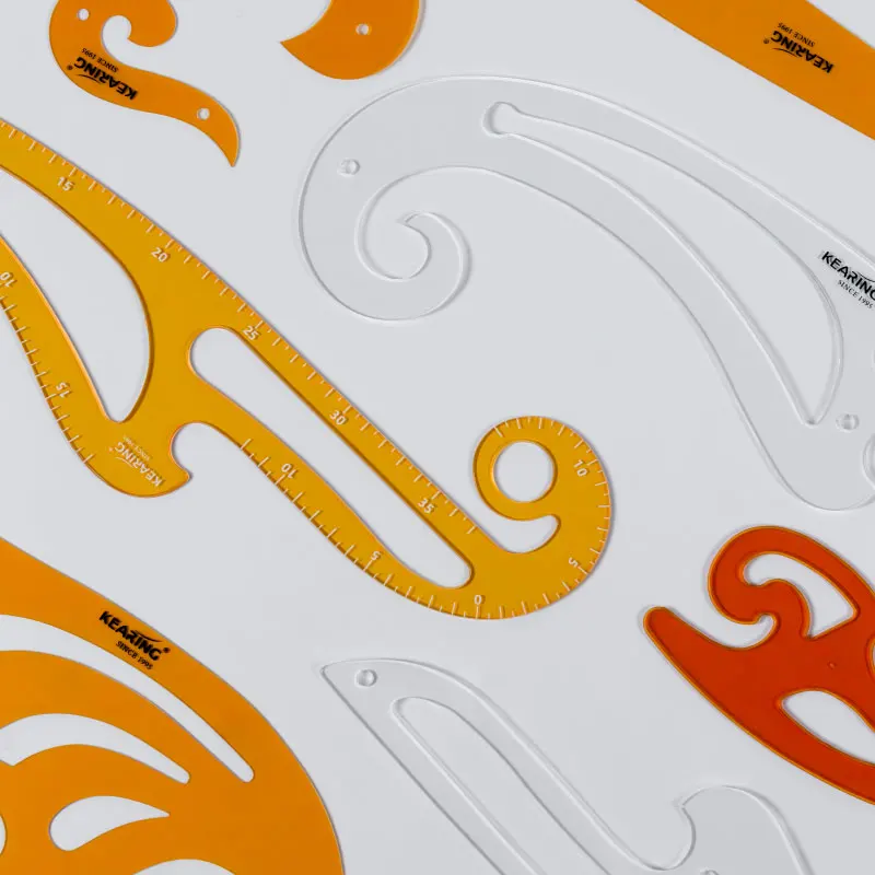 Kearing French Curve Ruler Multi Cloud Shape Drawing Tool Template for Art Comics Animation Design SEwing Fashion Design
