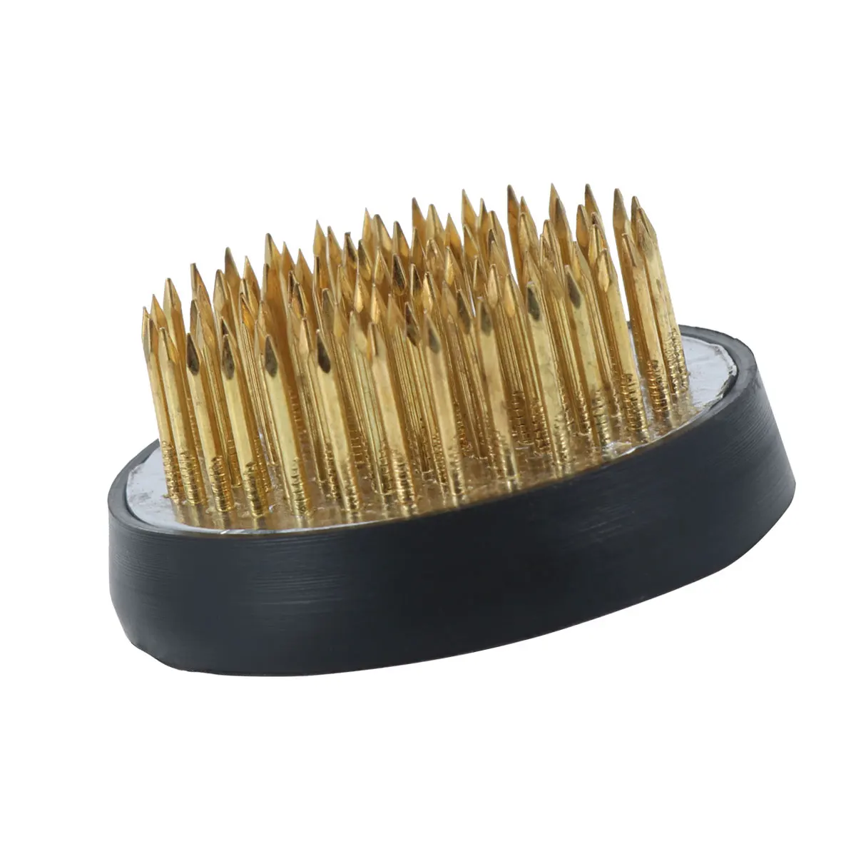 

4 Cm Copper Needle Flower Arranger Arranging Gift Arrangement Chinese Style Accessory Holder Frog Round Tool