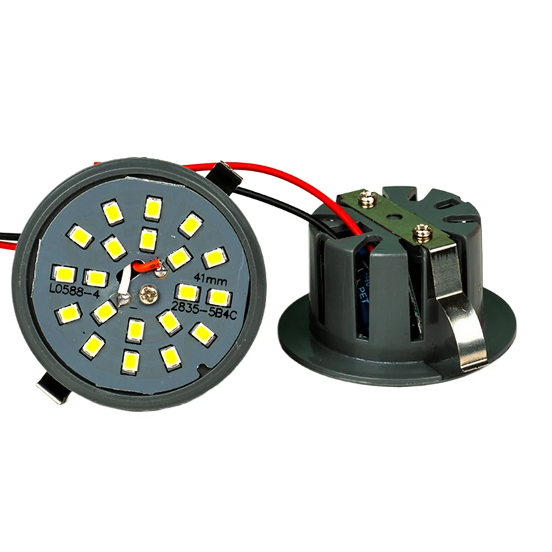 Lampadina di trasformazione della luce di cristallo a LED 4W/5W Lampadina a mais a LED Tazza di luce integrata per lampadari a soffitto Lampada di retrofit AC110V/220V