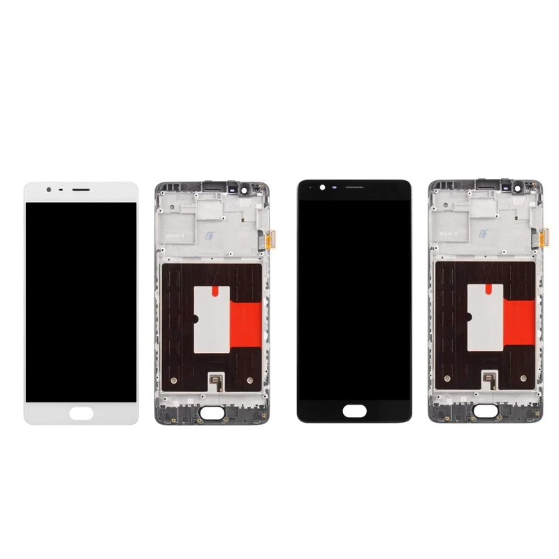 LCD Display Contact Screen Digitizer Assembly For Oneplus 3 3T A3000 1+3 1+3T With Repair Tools With Frame