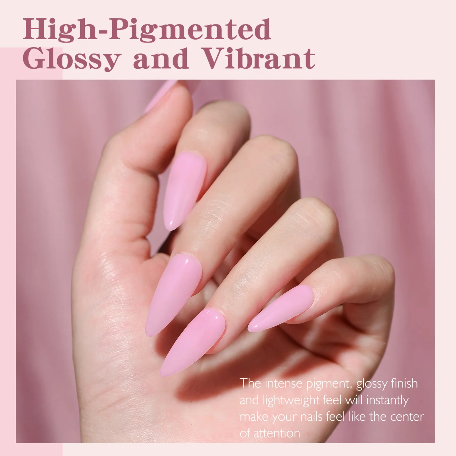 NOCIS 6 Colors Nail Crystal Powder Set Acrylic Powder Kit Long-Lasting Nail Art Powder 10g*6 for Acrylic Nails Extension Carving