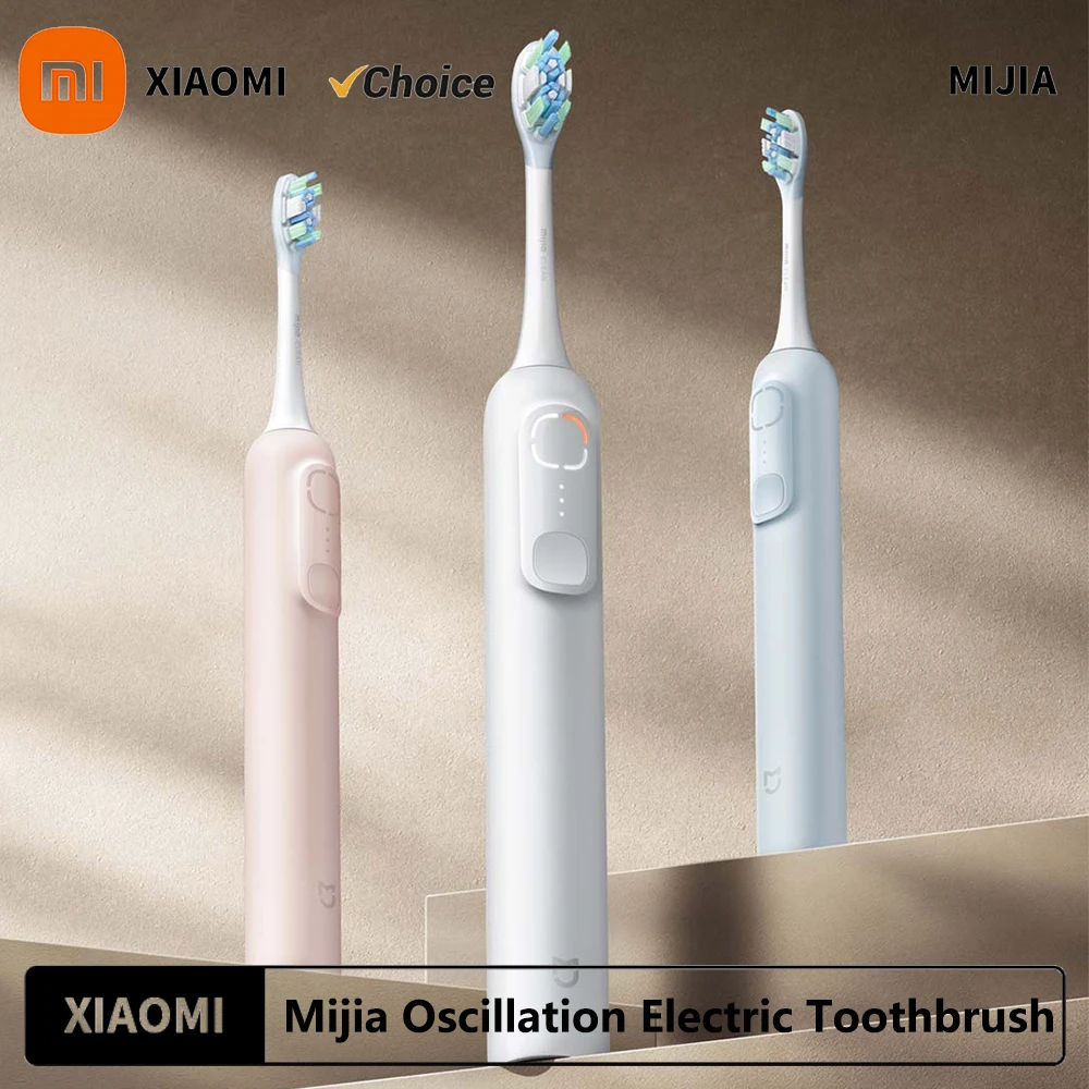 2025 NEW XIAOMI Mijia Oscillation Electric Toothbrush 3 Mode Smart Memory Teeth Cleaning Electric Tooth Brush IPX8 Waterproof