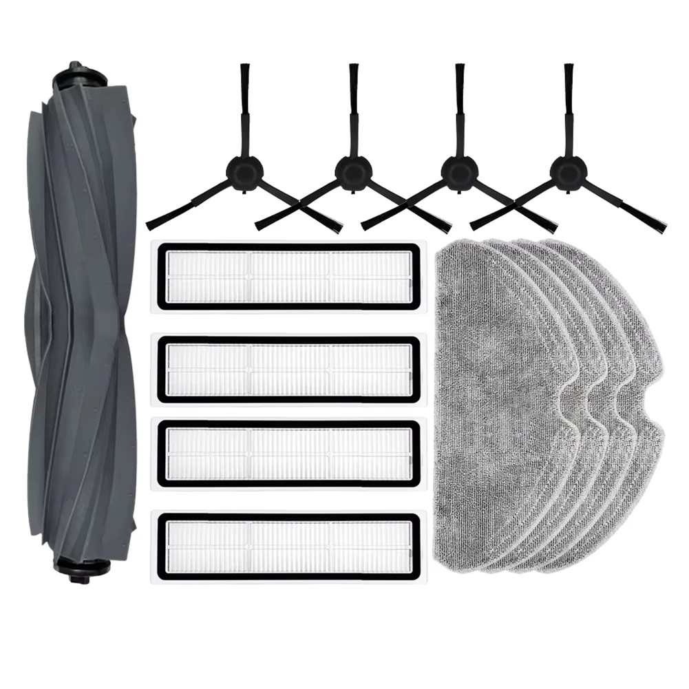 

A47T For Dreame D9 Max Gen 2 / D10s / D10s Pro Main Side Brush HEPA Filter Mop Pads Spare Parts Accessories