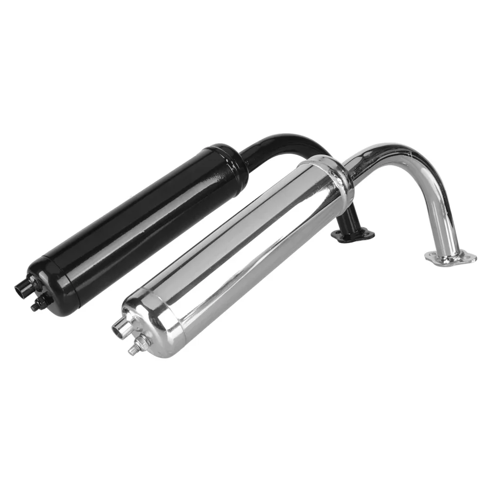 

Exhaust Silencer 40mm Suitable for 49cc 50cc 60cc 66cc 80cc 100cc Two Stroke Engine Electric Bike Mini Bike Modification