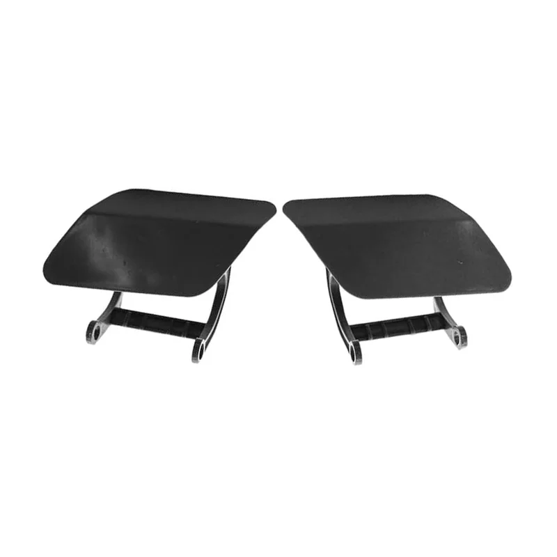 Pair Left and Right 51117335053/51117335054 Front Headlight Washer Nozzle Cover Cap For BMW 7 Series F01 F02