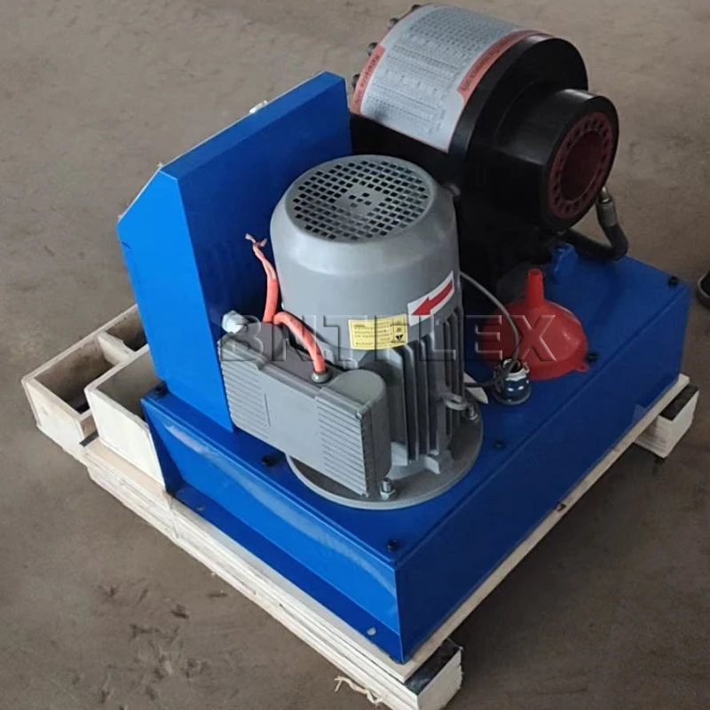 BNTP40 Портативный ручной обжимной станок для шлангов 1/8 "-2" 4SP, небольшой ручной обжимной станок для шлангов, новый сорт, заводское использование, двигатель с сердечником