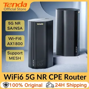 Tenda Router 5G AX1800 Modem nirkabel Wi-Fi 6 Hotspot WiFi Multi-Mode 5G/4G/3G Modem Router Jaring 2.4 G Hz 5G Modem kartu sim Wifi 5g 12 mesh router penjualan terbaik - №