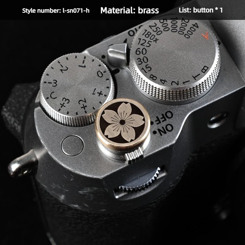 Metall-Kamera-Blitzschuhabdeckung passend für Fujifilm XT2 XT3 XT10 XT20 XT50 X100V X100VI XT30II XT30III mit Gewindeknopf-Set