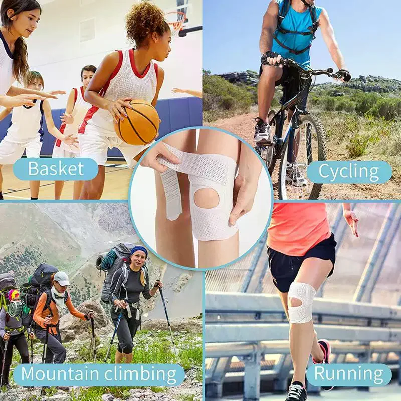 Braces for Knee Support 1PCS Ideal Compression for Fitness Running and Cycling Sports Activities