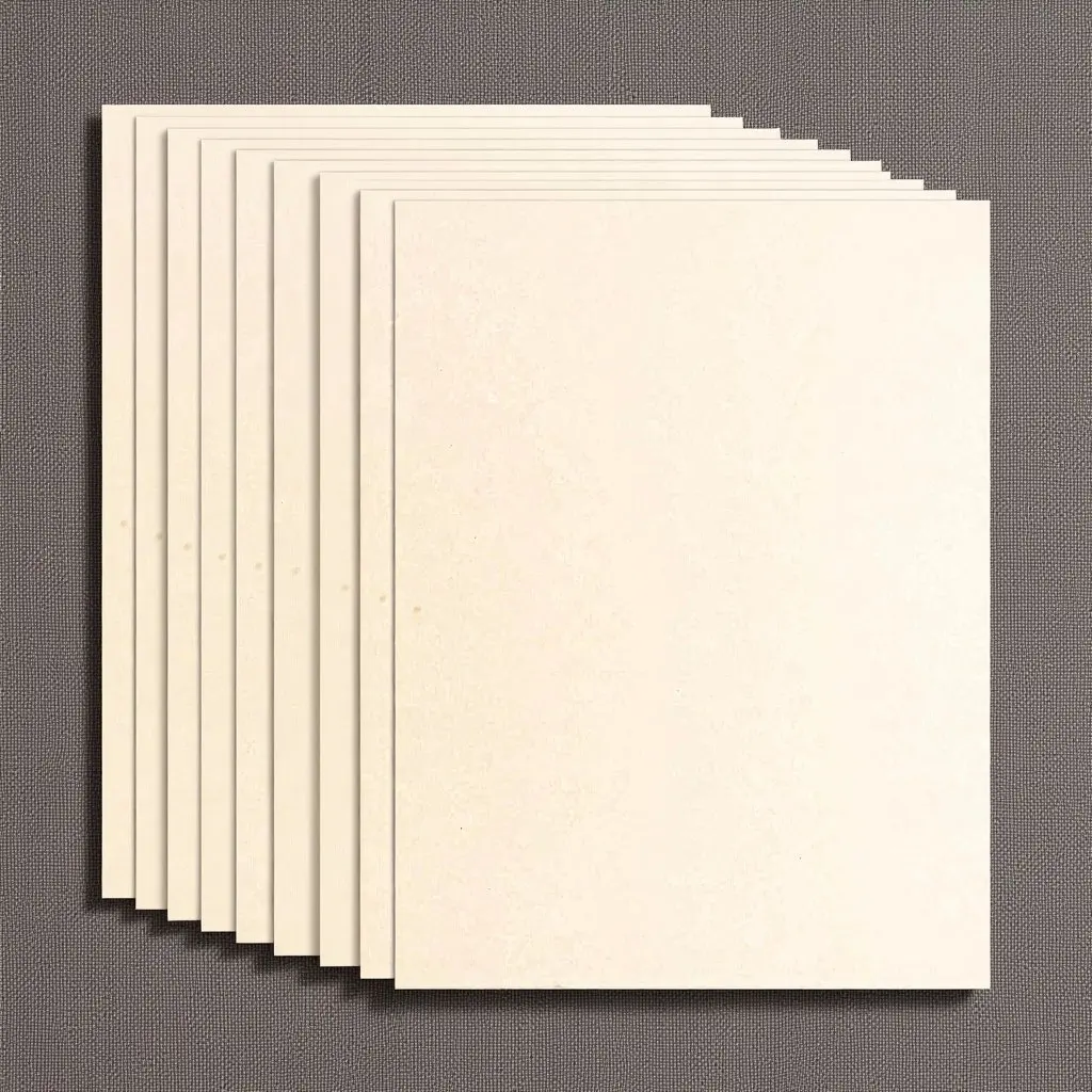 

10Pcs Honor Certificate Paper Blank Smooth Edges for Diplomas Awards School Office Use Certificate Paper School Supply