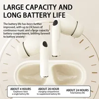 Lenovo EA230 Wireless Earphones Ergonomically Designed With Bluetooth 5.4 TWS Headphones Large Capacity and Long Battery Life