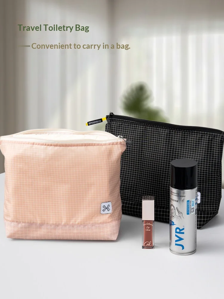 

XENOSMILUS Портативная водонепроницаемая дорожная сумка для туалетных принадлежностей, сумка для ручной клади, вместительный органайзер для косметики, сумка для хранения вещей.