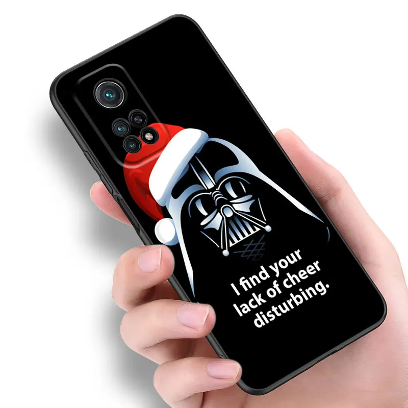 S-Star W-Wars Black Silicone Phone Case For Xiaomi Mi 9 SE 8 10 10T 11 12 13 Lite 9T 11T 12S 12T 13T 14 Pro 5G NE 11i 12X