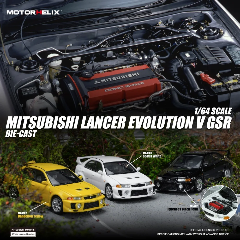 modele-de-voiture-en-alliage-motorhelix-mh-164-lancer-evo-v-gsr-version-de-collection-en-precommande-echelle-1-64-avec-capot-ouvrable
