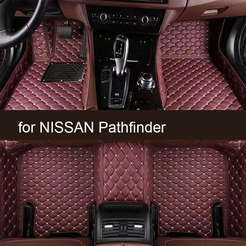 

Автомобильные коврики для NISSAN Pathfinder 2005-2012, аксессуары, индивидуальные автомобильные коврики