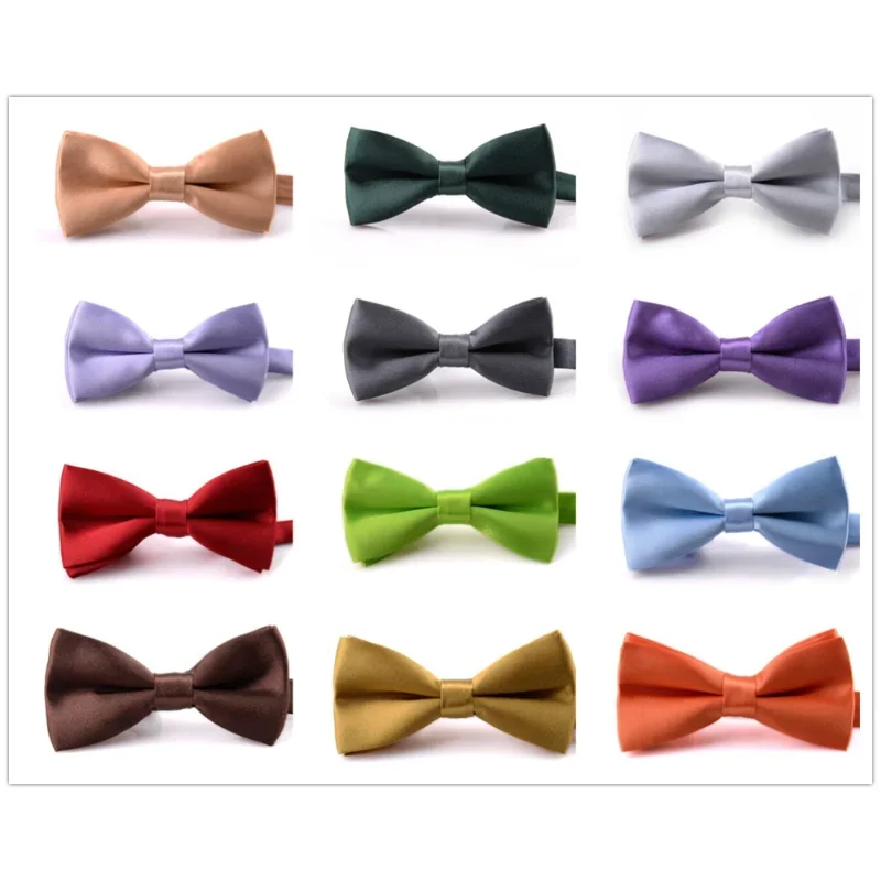 Small Bowties for Children Kids Boys Bow Tie Party Gift Butterfly Ties  Men Accessories