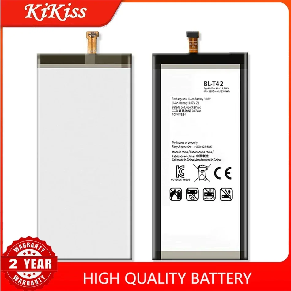 

BL-T42 Battery For LG V50 ThinQ 5G V50ThinQ BL T42 LM-V500 V500N V500EM v500xm v50s Mobile Phone Bateria free tool