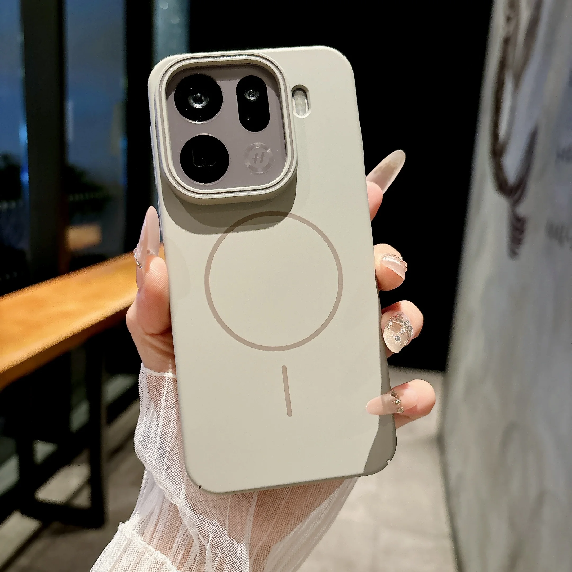 

For OPPO Find X9 Pro Case Matte Magnetic MagSafe Wireless Charging Candy Color Frosted Colorful Protection Back Cover Funda