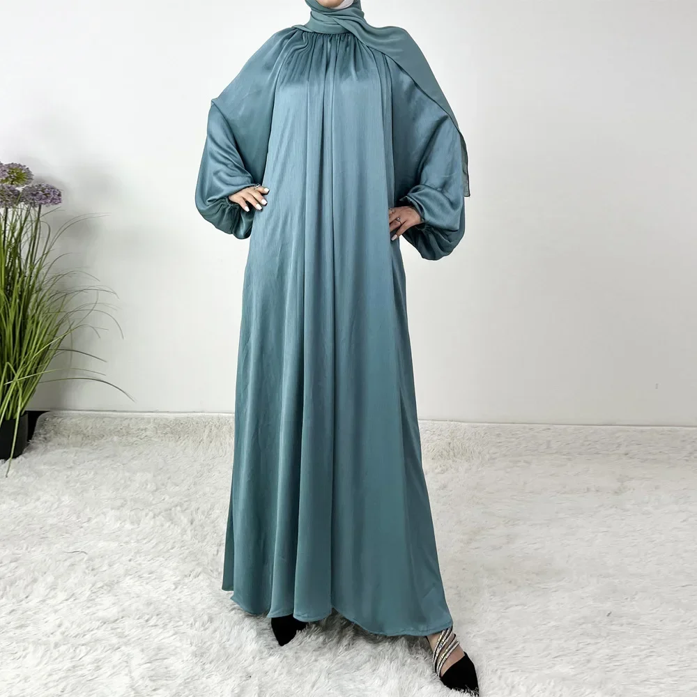 Femmes musulmanes manches bouffantes robe Maxi ample dubaï luxe Abaya turquie caftan Ramadan Eid Djellaba Islam Jalabiya Caftan Marocain