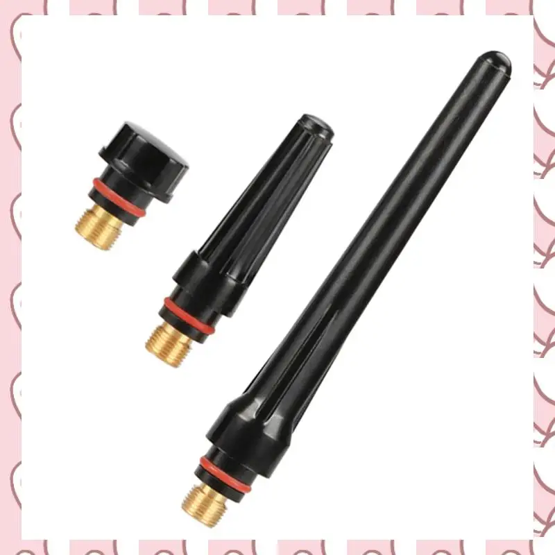 

HHTL TIG Welding Torch TIG Welding Torch Accessories Stubby Gas Lens Pyrex-Glass Cup 1.0Mm