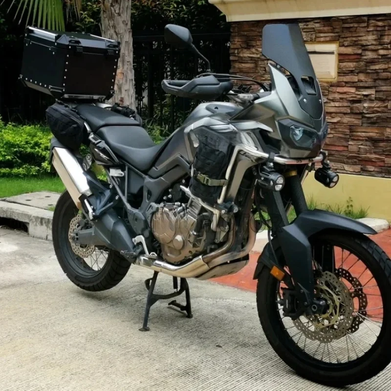 Factory Hot Selling 85L Black Delivery Aluminum Alloy Motorcycle Tail Box