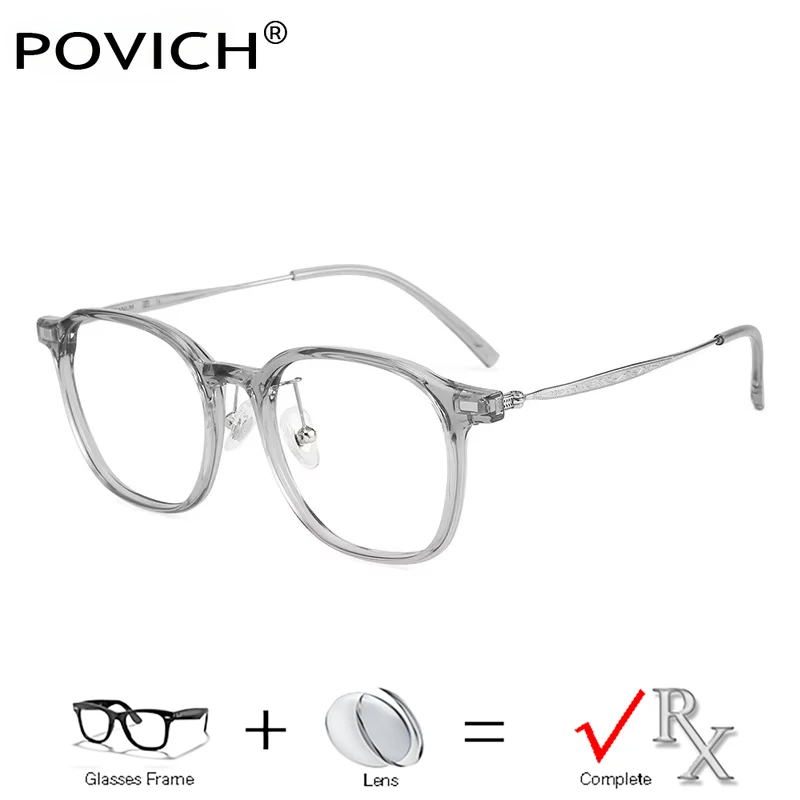 Myopia Hyperopia Lenses Men Women‘s Glasses TR90 LIGHTWEIGHT Optics Prescription Recipe Progressive Correct Vision Eyewear