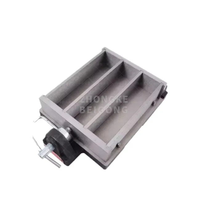 40*40*160mm Steel  Concrete Block Molds Prism Test Mould