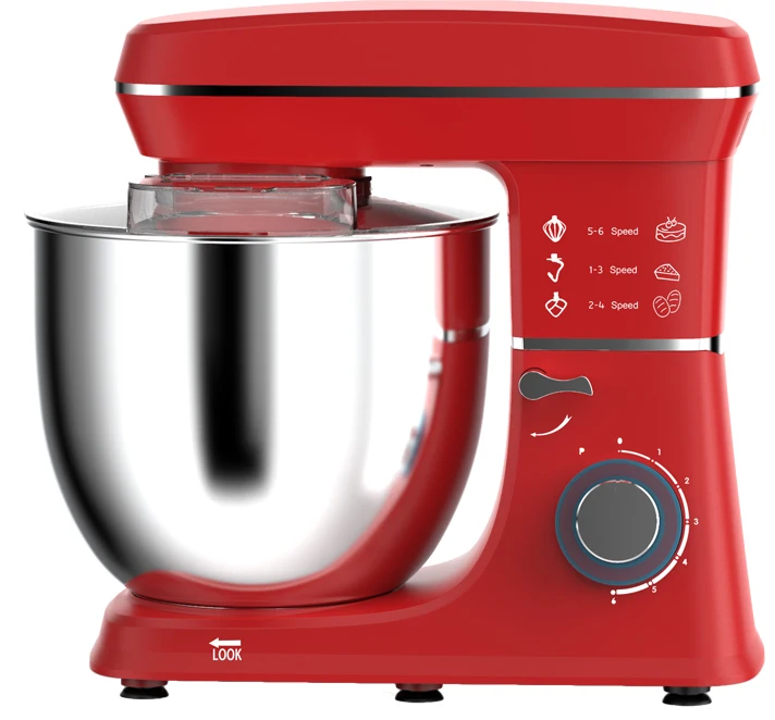 

Popular New Product Dishwasher Washable 8l Stand Mixer Stainless Steel Bowl Dough Roller Machine for Home