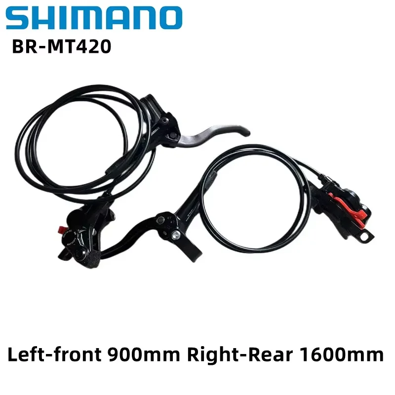 

SHIMANO MT420 Brake D03S Pads Left Front 900mm Right Rear 1600mm 4-Piston For MTB Mountain Bikes Original Parts