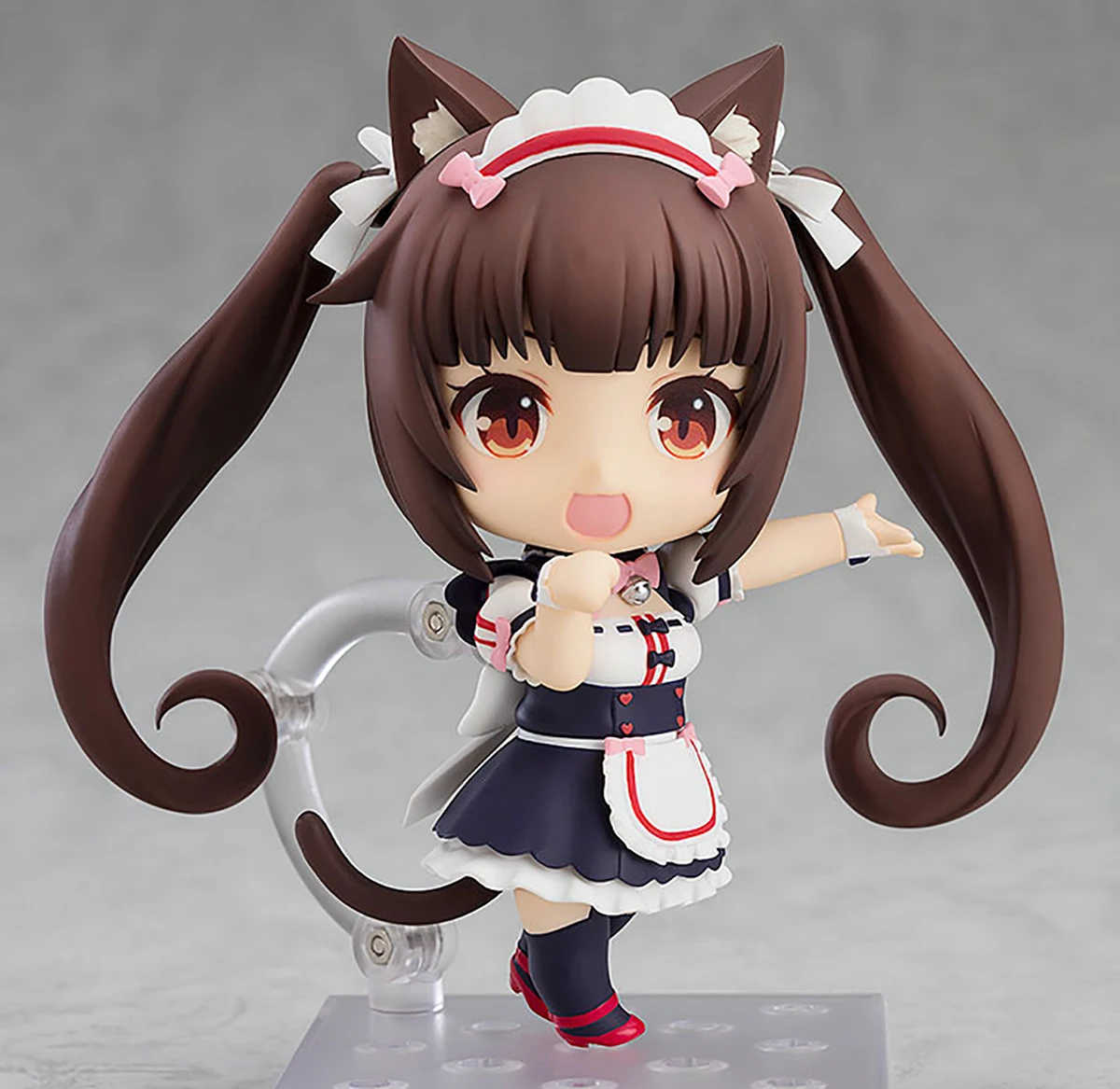 Oryginalne figurki/nakładki Nendoroid firmy Good Smile Company # 1238 Nekopara Chocola H=100mm Figurka Akcji Postaci z Gry Dekoracja