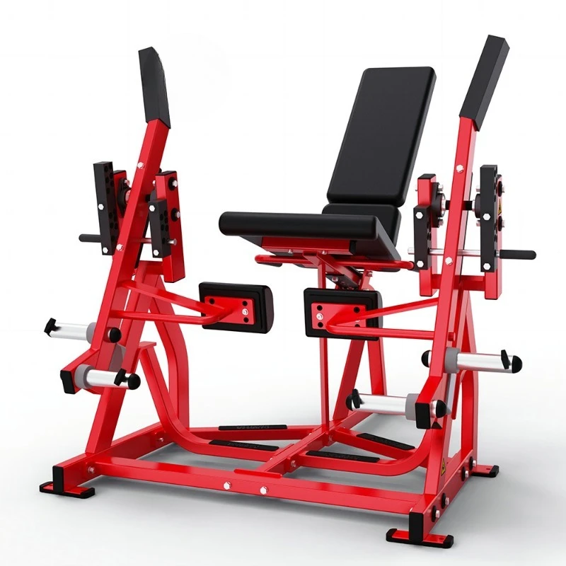 Weighted leg stretch training and fitness complete leg strength training device