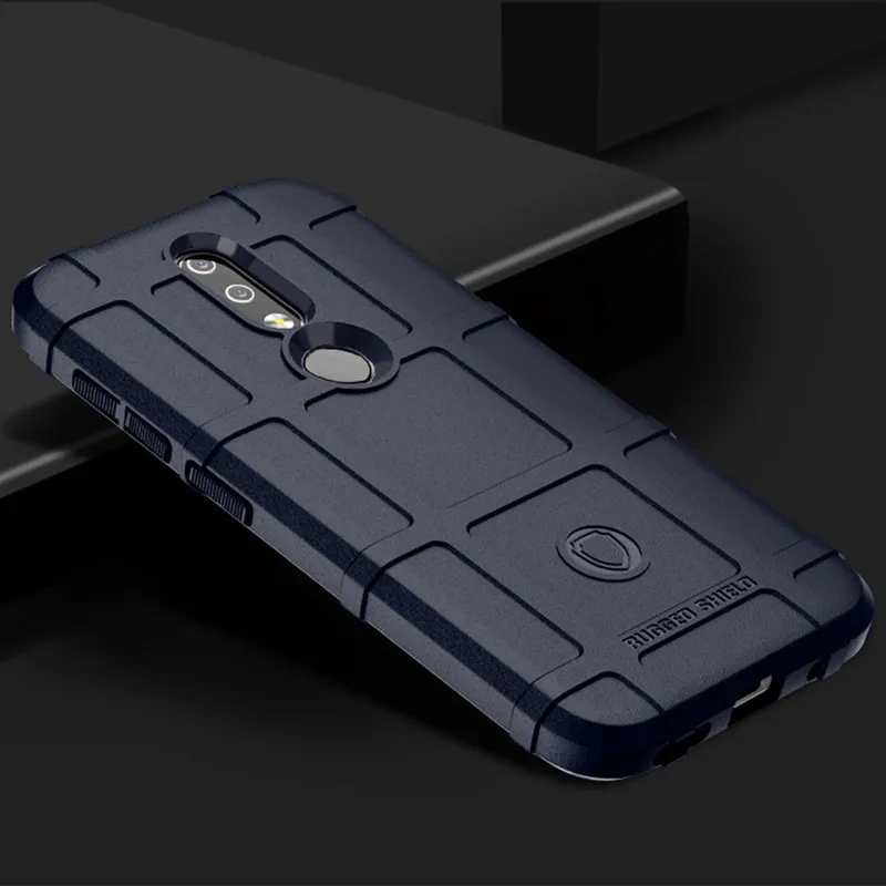 For Nokia 4.2 nokia4.2 Silicone Shield Case Armor Heavy Back Cover for nokia 4.2 Shockproof Rubber Matte Phone Cases