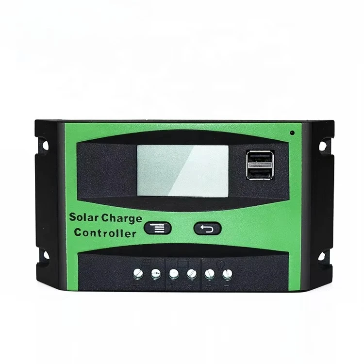High Efficiency Pwm Voltage Regulator 12V 24V Solar Charge Controller 30A