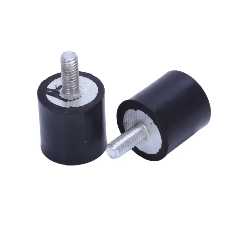12 Uds M4 exterior interior antivibración amortiguador de goma accesorio aislante 15Mm x 15mm-VVNB