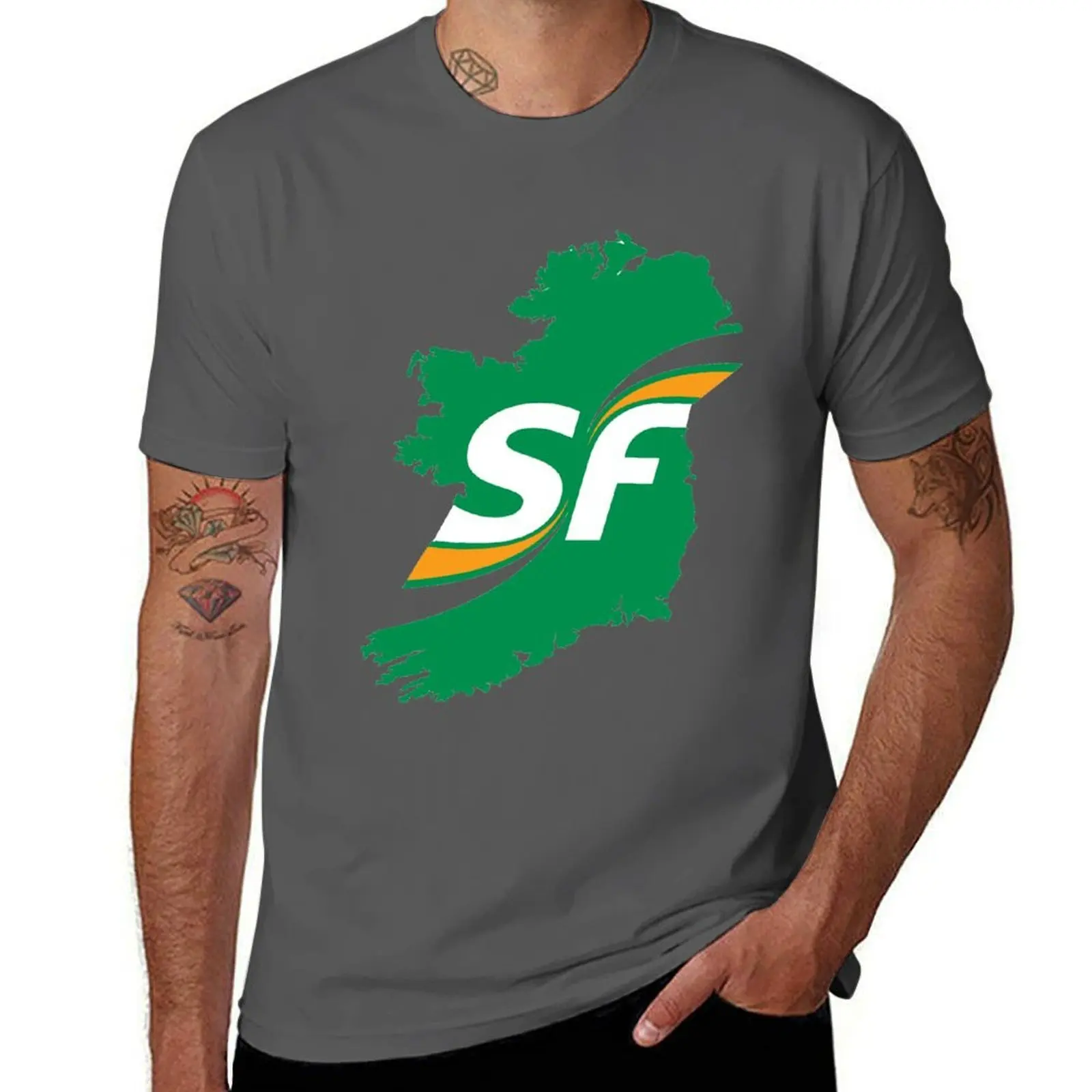 

Sinn Fein Logo T-Shirt man t shirt cotton funny t shirts dark humor T-Shirt